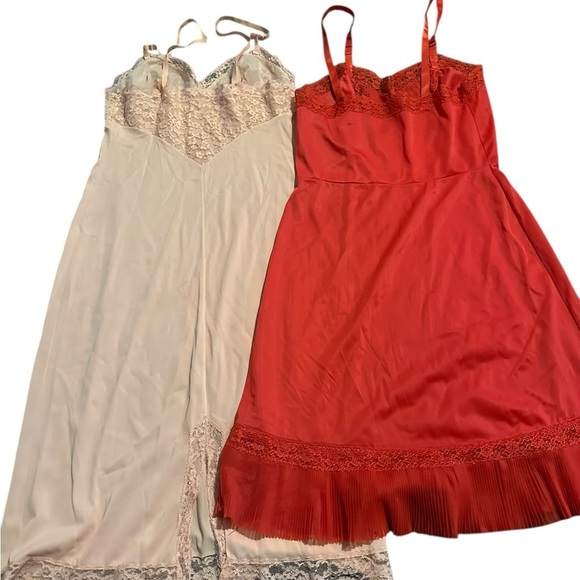 VTG set of 2 beautiful soft lace fairy festival hippie dainty 90’s goddess teddy - Picture 4 of 6